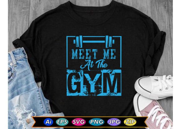 A Fitness Motto Embroidery Design for Real Projects