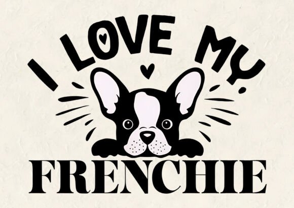 A Frenchie T-Shirt Graphic Built for Real Crafting