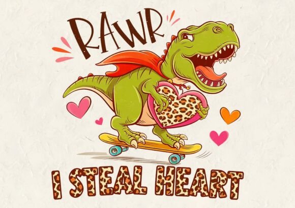 A Playful Valentine T-Shirt Graphic for the Modern Designer