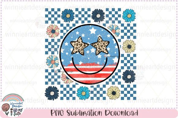 A Practical Review of the American Flag Retro Smile Daisy Flower
