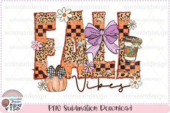 A Retro Fall Graphic for Bold Bloggers and T-Shirt Designers