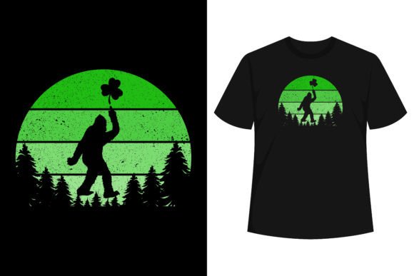 A Vintage Bigfoot Graphic for Modern T-Shirt Designs