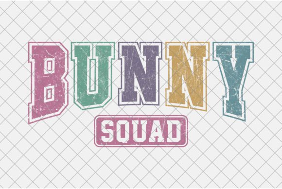 Evaluating the Easter Bunny Squad PNG Retro Varsity SVG Graphic for Local Business Branding