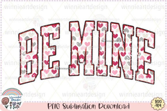 How Be Mine Hearts Shapes Brand Graphics for T-Shirt Designs