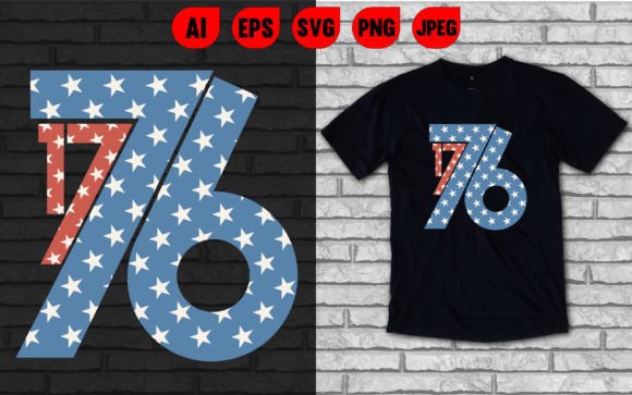 Unleashing Patriotic Branding with a 1776 T-Shirt Graphic