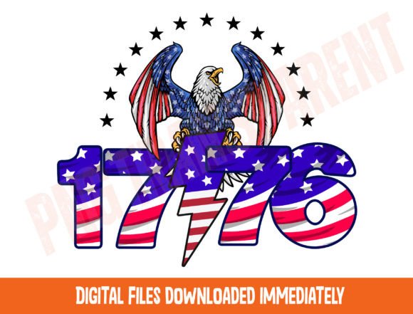 Vintage 1776 Graphics for T-Shirt Designs & Patriotic Branding